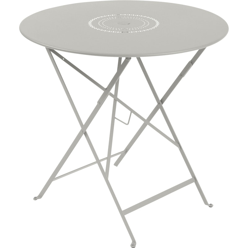 Floral table Ø77, Clay Grey