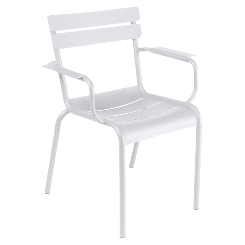 Luxembourg Armchair, Cotton White