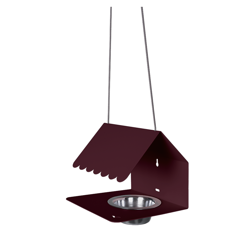 Picoti Bird Feeder, Black Cherry