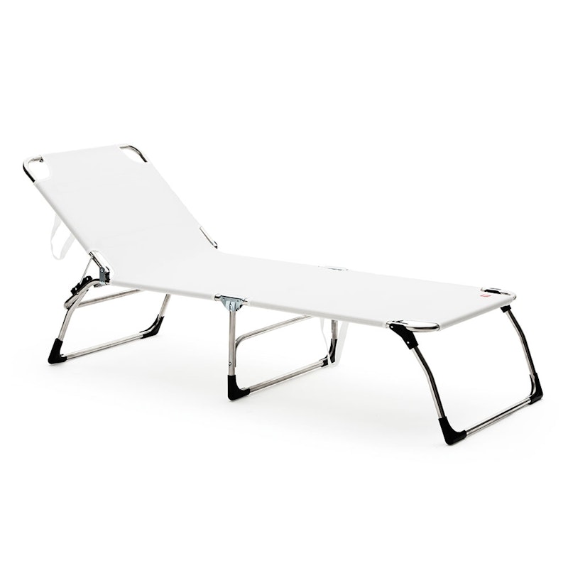 Amigo XXL Sunbed, White