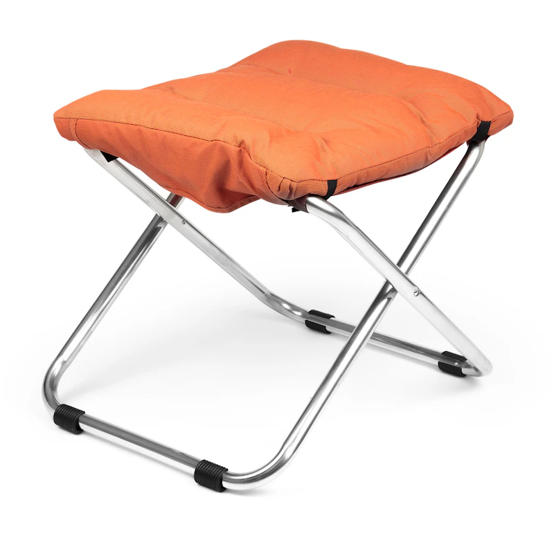 Chico Soft Footstool, Orange
