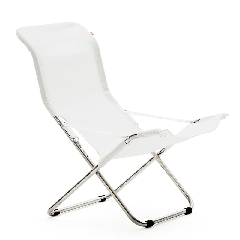 Fiesta Deckchair, White