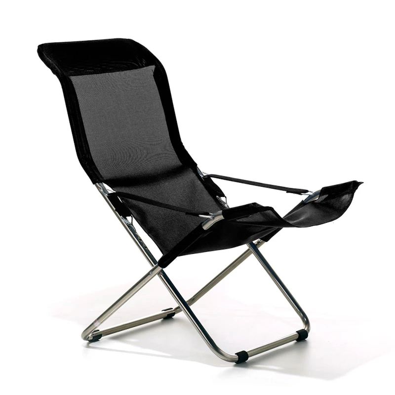 Fiesta Deckchair, Black