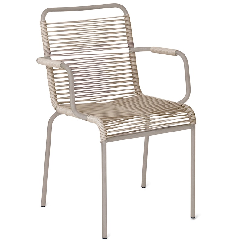 Mya Spaghetti Armchair, Taupe / Cappuccino