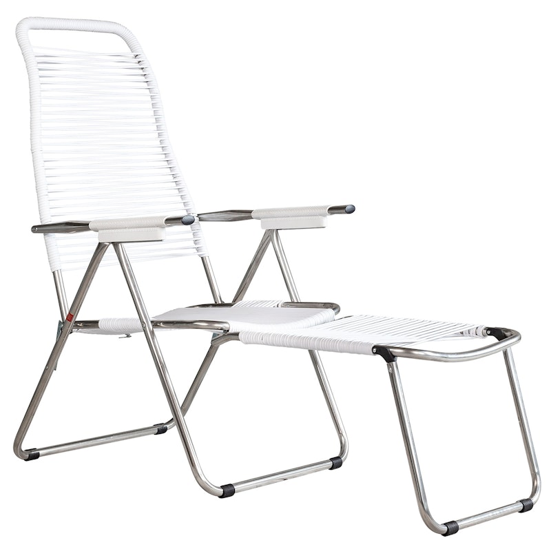 Spaghetti Sunbed, White