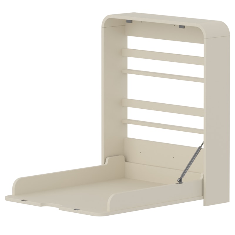 Nova Wall Hung Changing Table, Cream