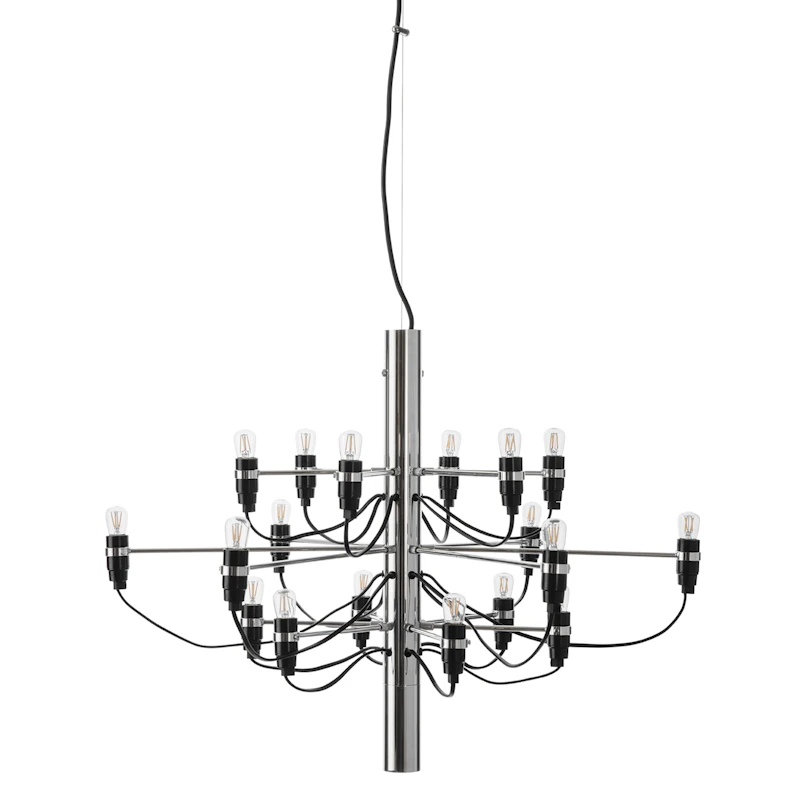 2097/18 Sarfatti Chandelier, Chrome