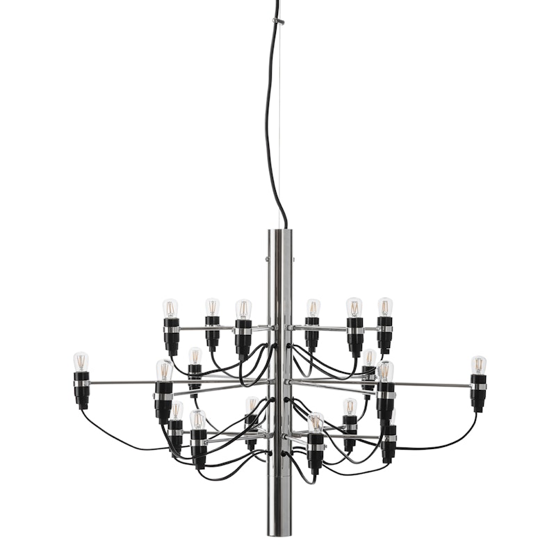 2097/18 Sarfatti Chandelier LED, Chrome