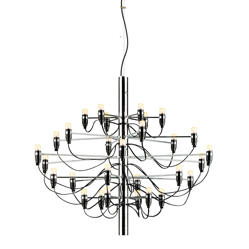 2097/30 Sarfatti Chandelier LED, Chrome