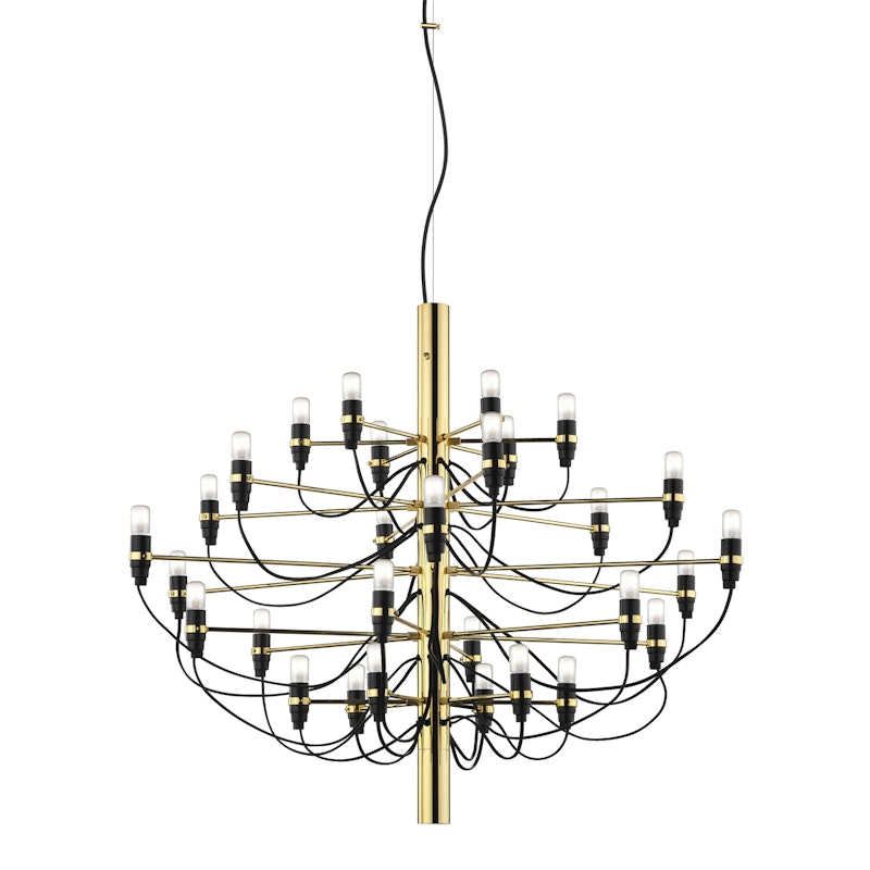 2097/30 Sarfatti Chandelier LED, Brass