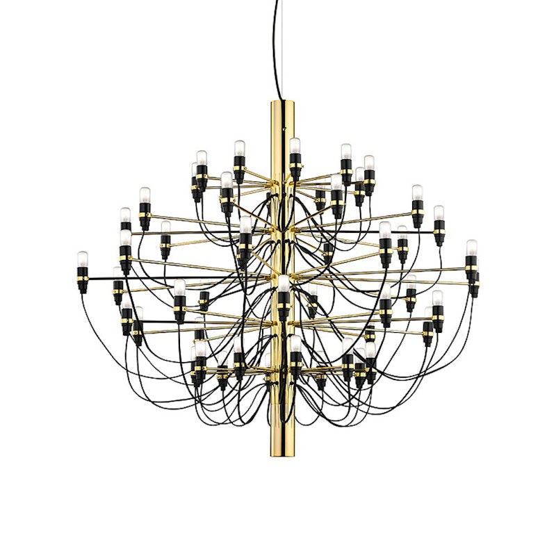 2097/50 Sarfatti Chandelier, Brass