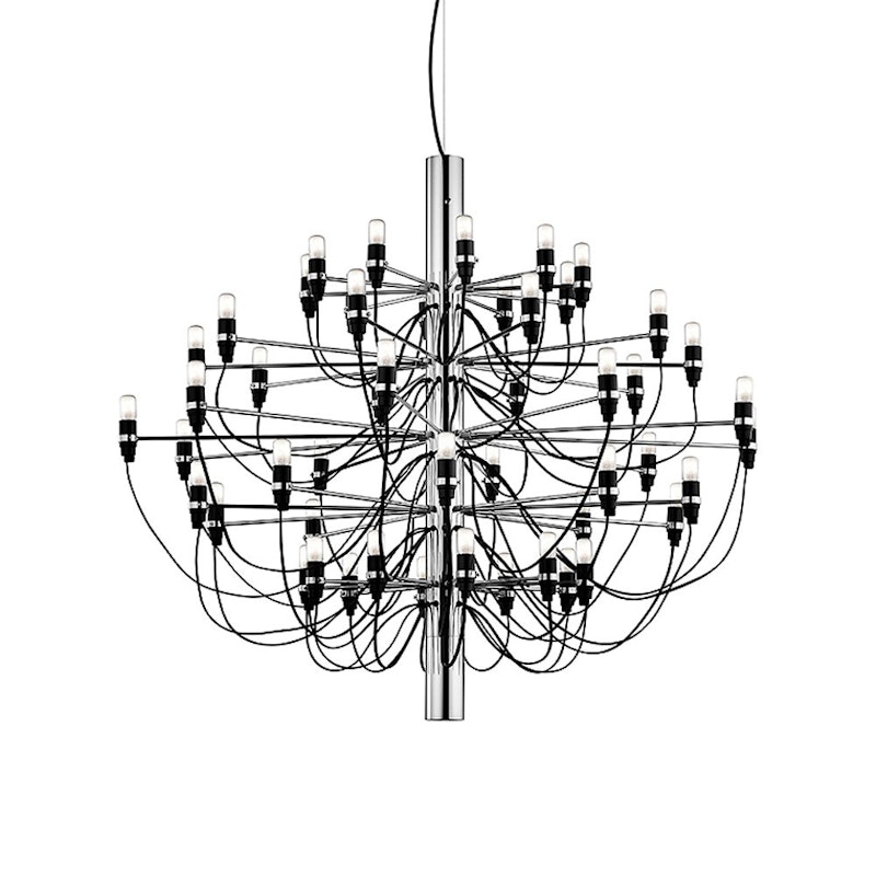 2097/50 Sarfatti Chandelier, Chrome