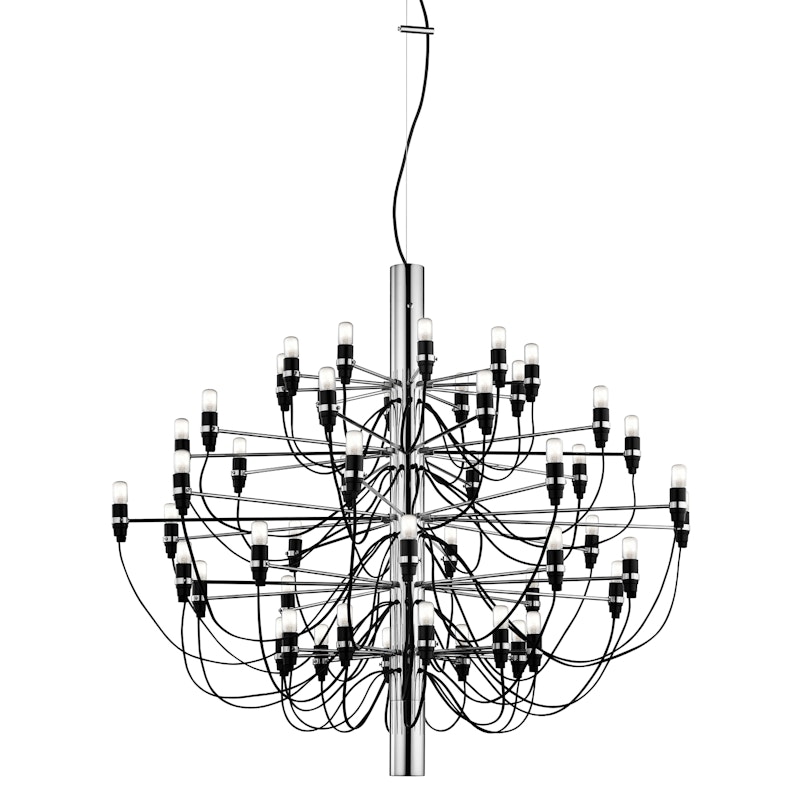 2097/50 Sarfatti Chandelier LED, Chrome