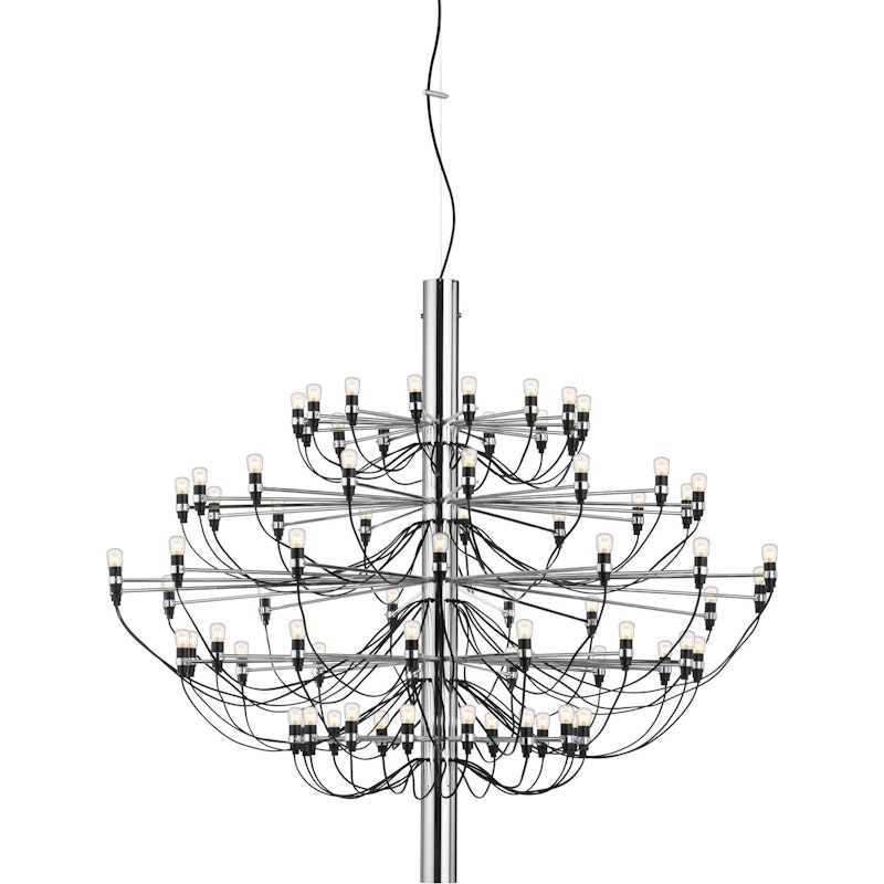 2097/75 Sarfatti Chandelier LED, Chrome