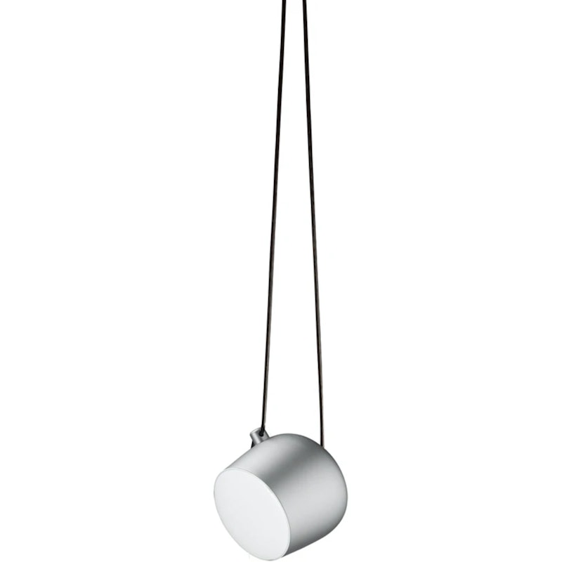 Aim Small Pendant, Light Silver Anodized