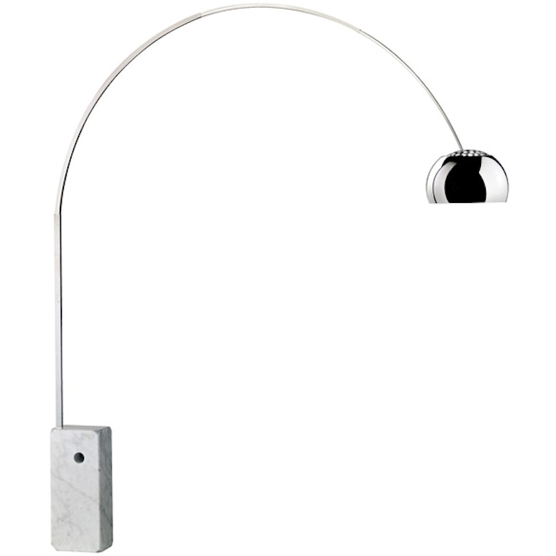 Arco Floor Lamp, Marble