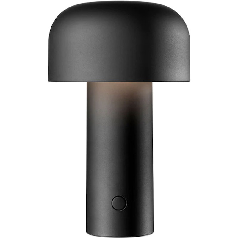 Bellhop Table Lamp Portable, Matte Black