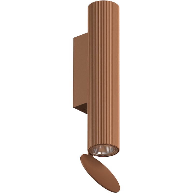 Flauta H225 Riga Wall Light, Copper