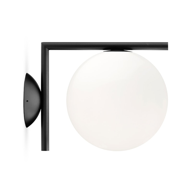 IC Lights C/W1 Wall/Ceiling Lamp, Black