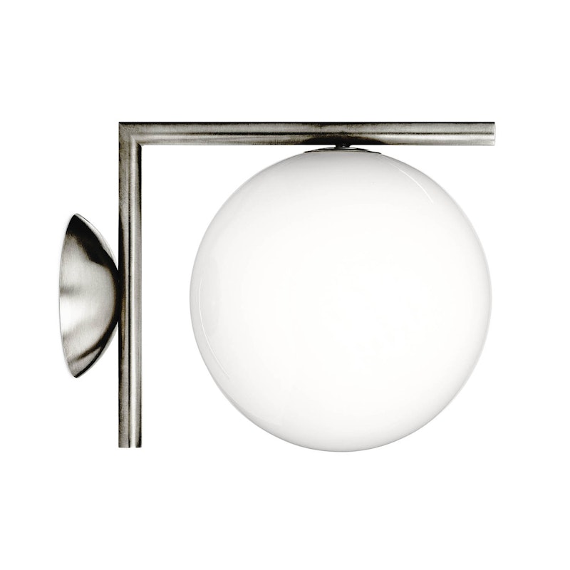 IC Lights C/W1 Wall/Ceiling Lamp, Chrome