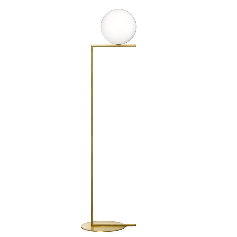 IC Lights Floor 2, Brushed Brass