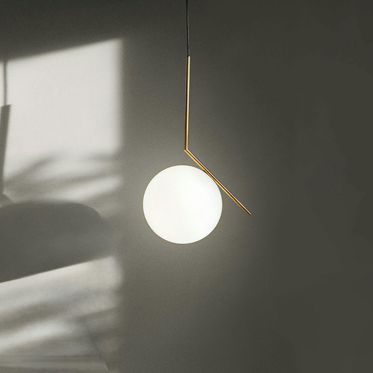 IC Lights S1 Pendant, Chrome from Flos | RoyalDesign