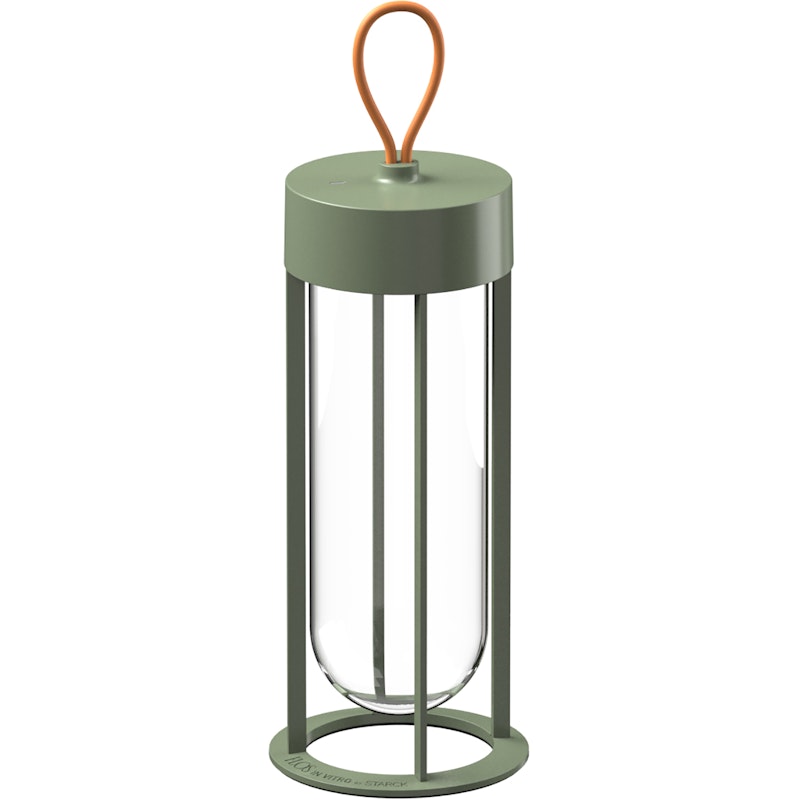 In Vitro Unplugged Table Lamp, Pale green