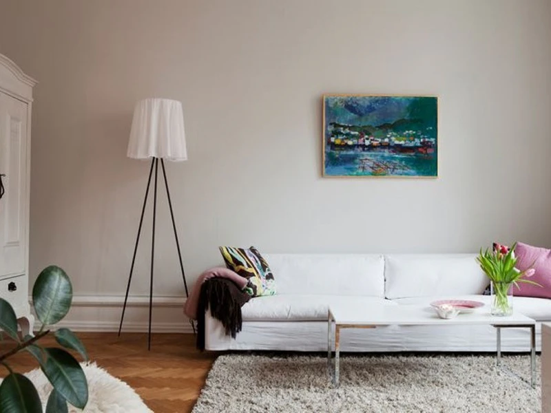 Rosy Angelis Floor Lamp, Grey from Flos | RoyalDesign