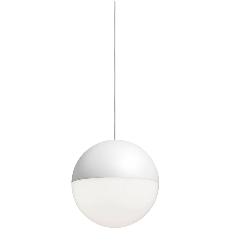 String Light Sphere Pendant 12M Dimmable With Casambi, White