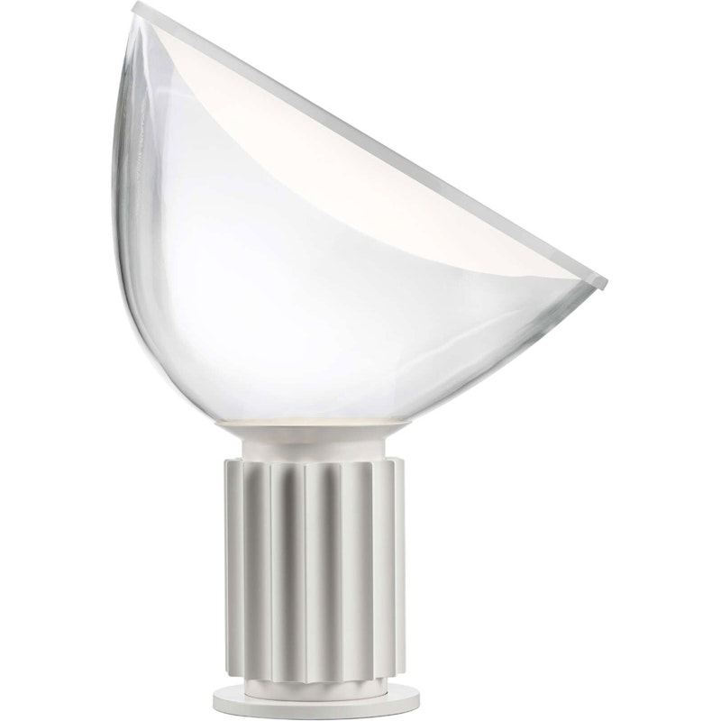 Taccia Table Lamp, Matte White