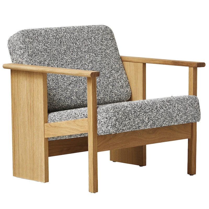 Block Armchair Oak, Zero - 0004