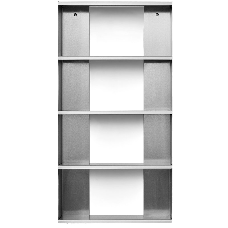 Taper Wall Shelf 40x65 cm, Stainless Steel