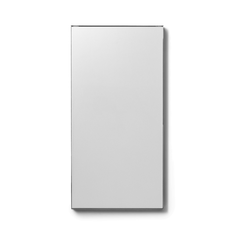 Taper Mirror Stainless Steel, 40x80 cm