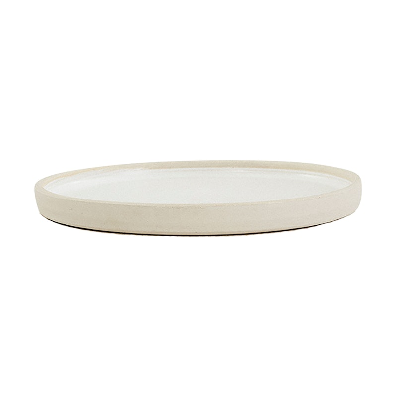 Aj Otto Plate S 2 pcs, White