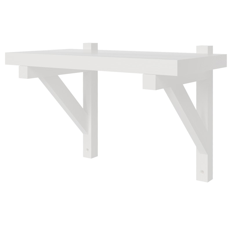 Bracket Shelf 20x40 cm, White