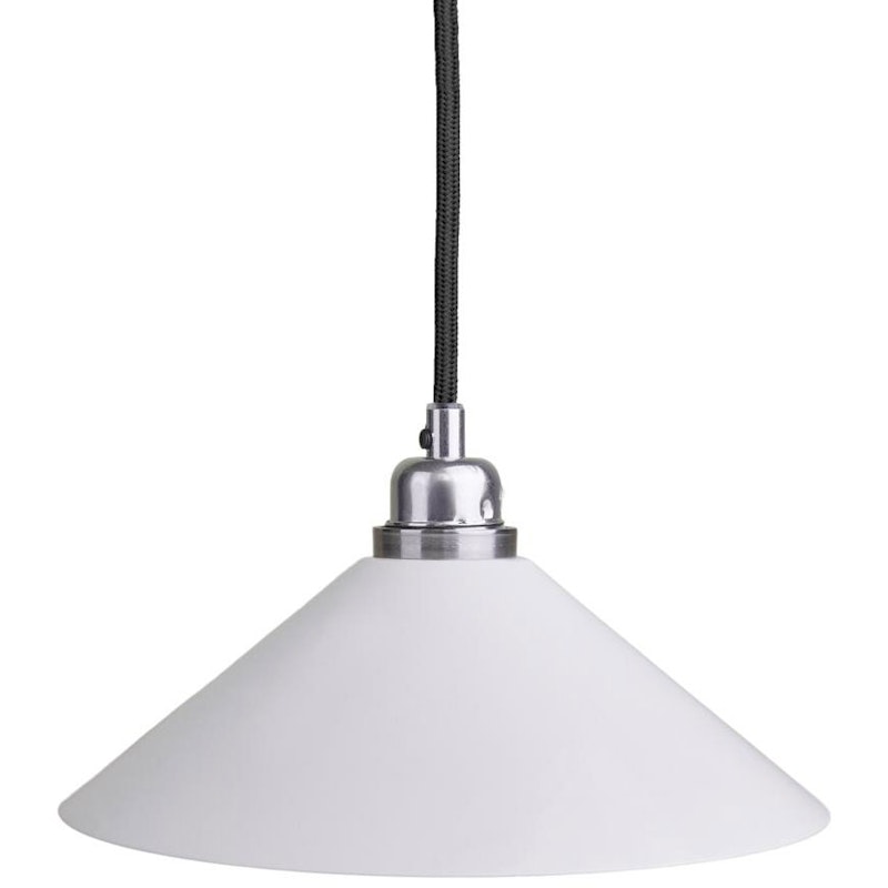 Cone Pendant 25 cm, White