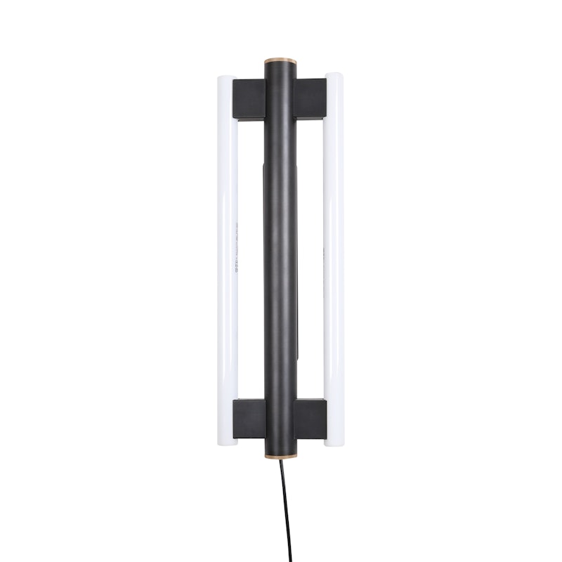 Eiffel Wall Lamp Double 500, Blackened Steel