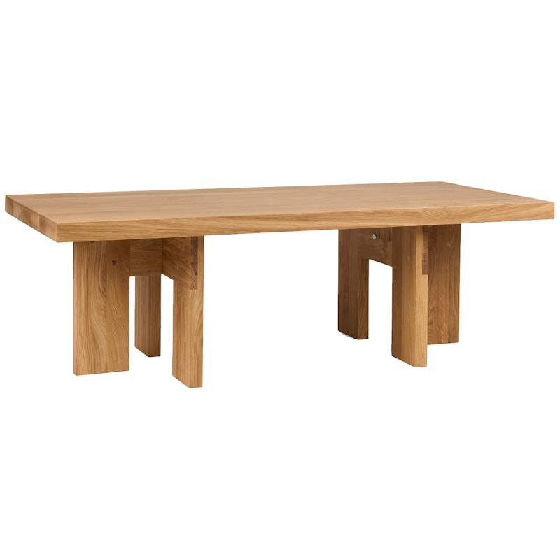 Farmhouse Coffee Table 52x105 cm, Oak