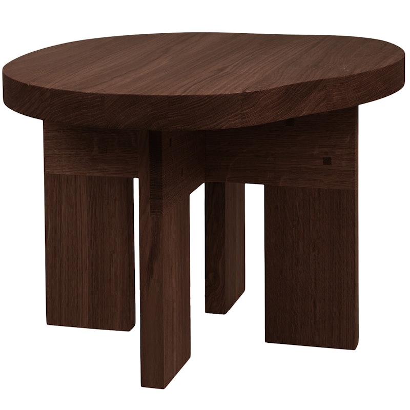 Farmhouse Pond Side Table, Dark Oak