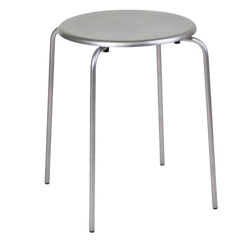 Petit Rond Stool, Stainless Steel
