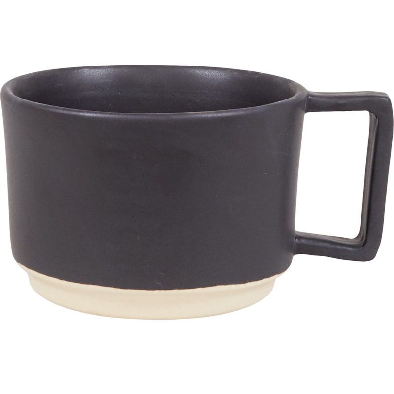 Otto Mug With Handle, Black