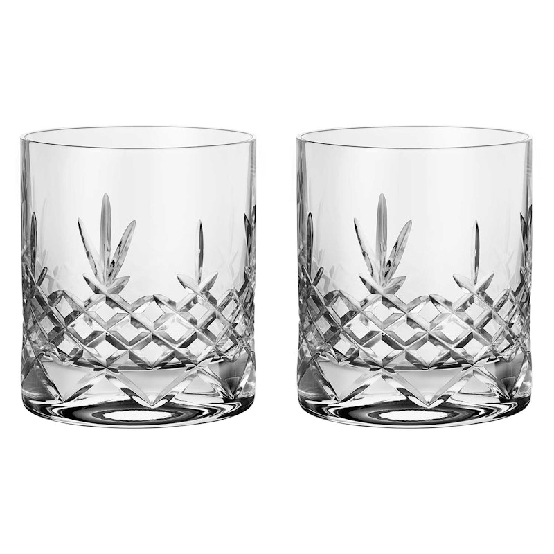 Crispy Lowball Glass 2 Pcs, Clear