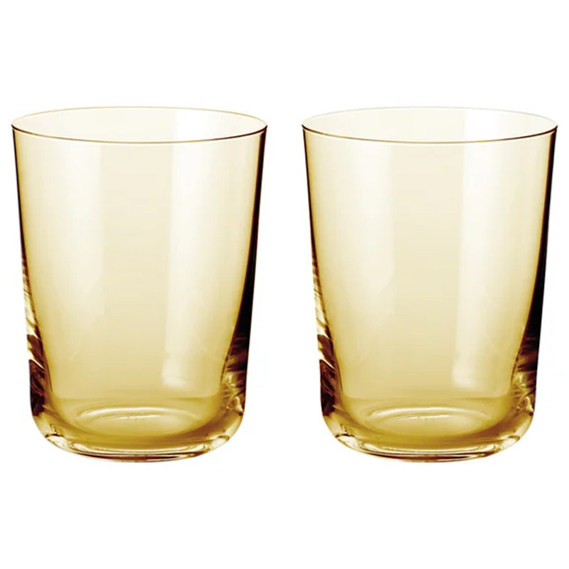 New York Water Glasses 2-pack, Citrine