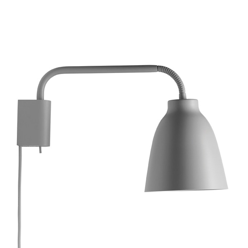 Caravaggio Read Wall Lamp, Grey