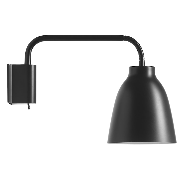 Caravaggio Read Wall Lamp, Black