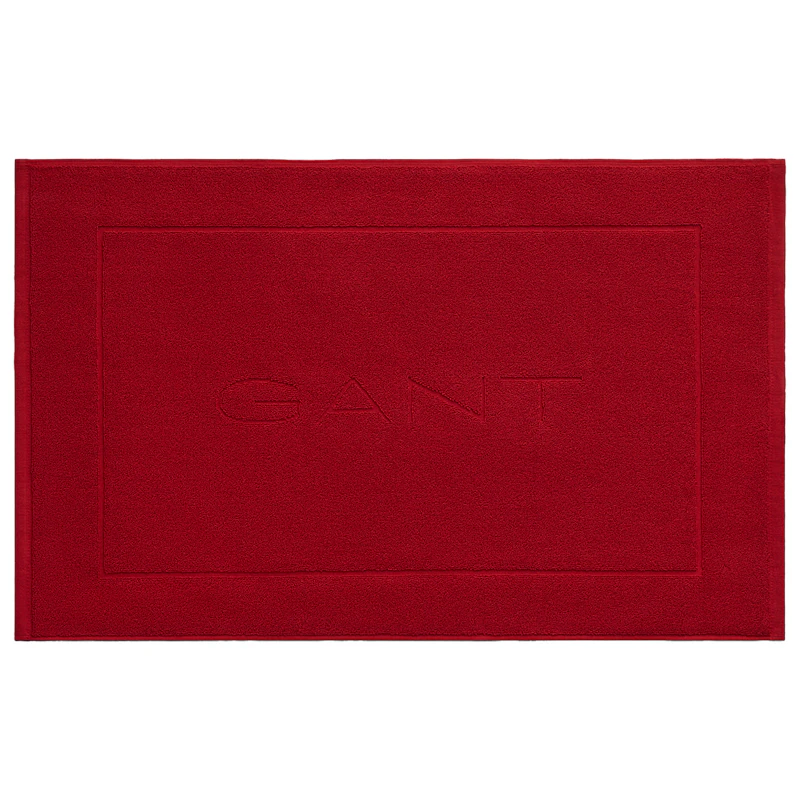 Bath Mat 50x80 cm, Dark Red