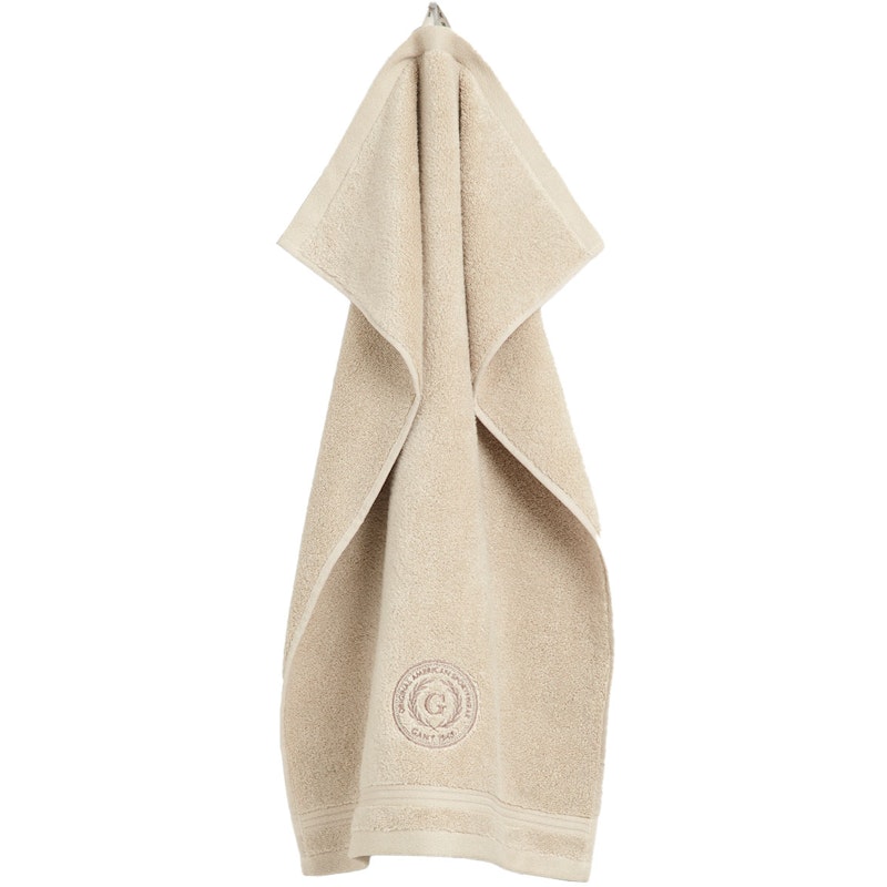 Crest Towel 30x50 cm, Putty