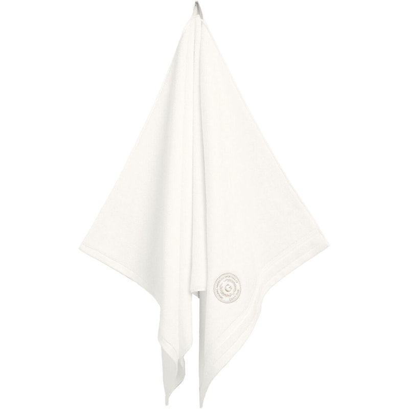 Crest Towel 70x140 cm, White
