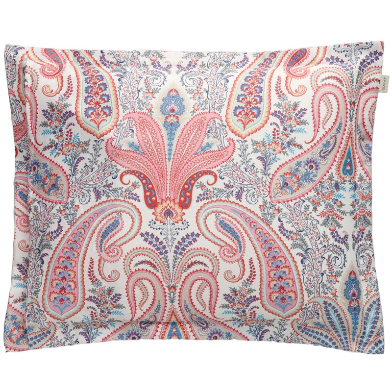 Key West Paisley Pillowcase 50x60 cm, Orange Red