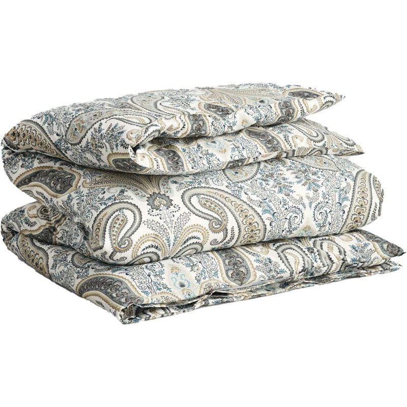 Key West Paisley Duvet Cover 150x210 cm, Dark Putty